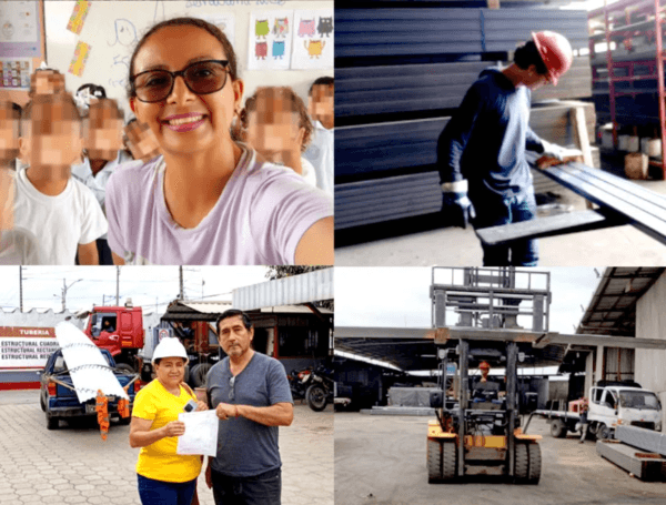 Nuestra obra para la niñez: Escuela Carlos Calderon Chico en Durán