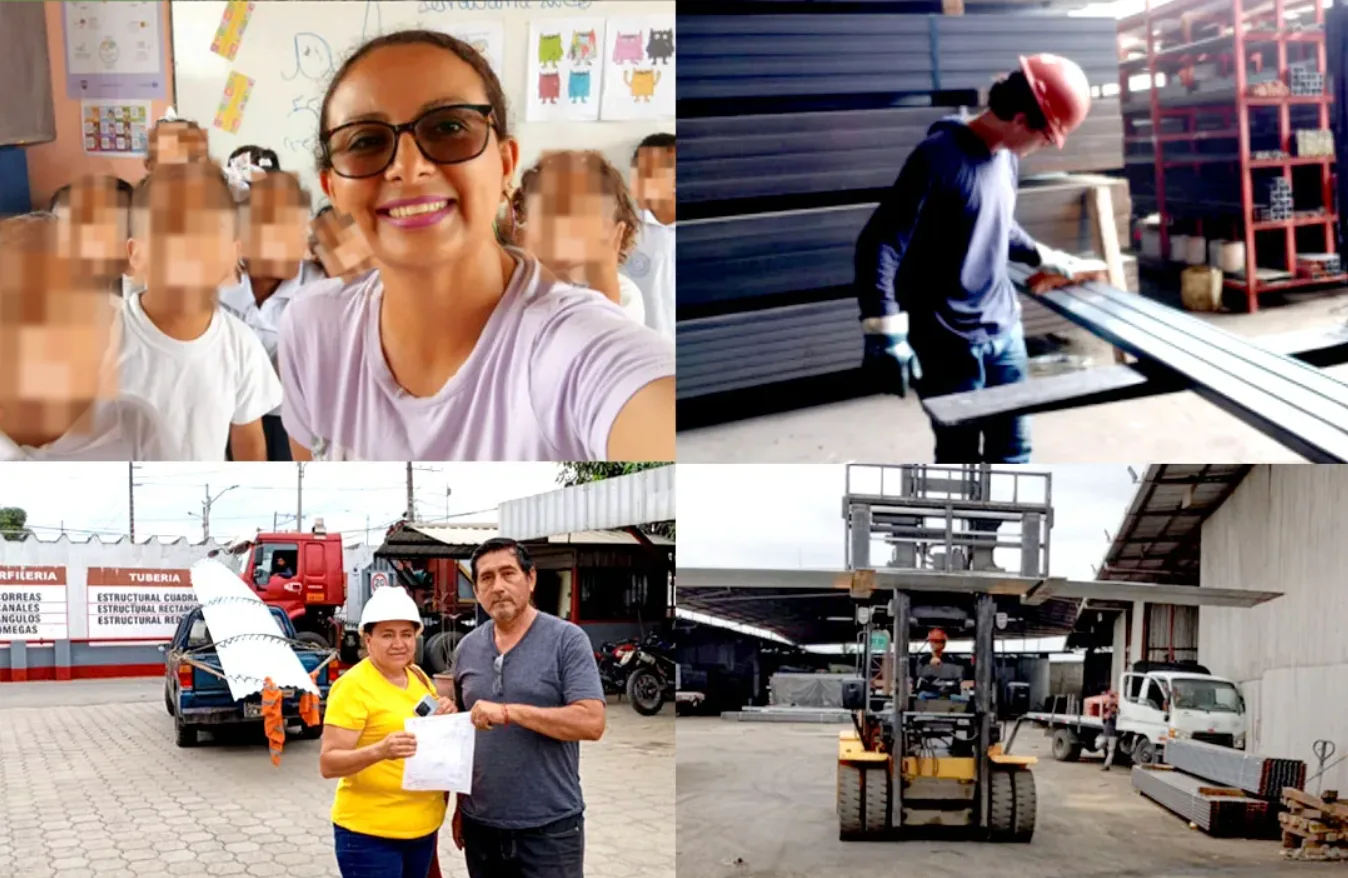 Nuestra obra para la niñez: Escuela Carlos Calderon Chico en Durán