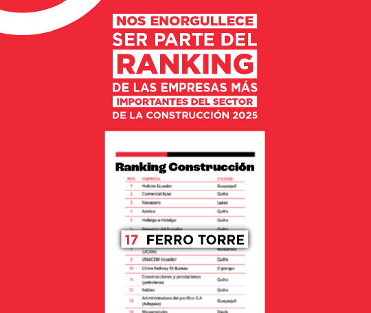 Ranking Construcción 2025